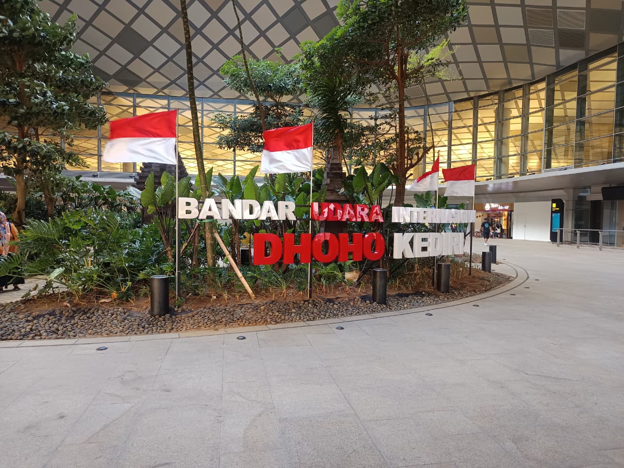 Area dalam Bandara Dhoho Kediri