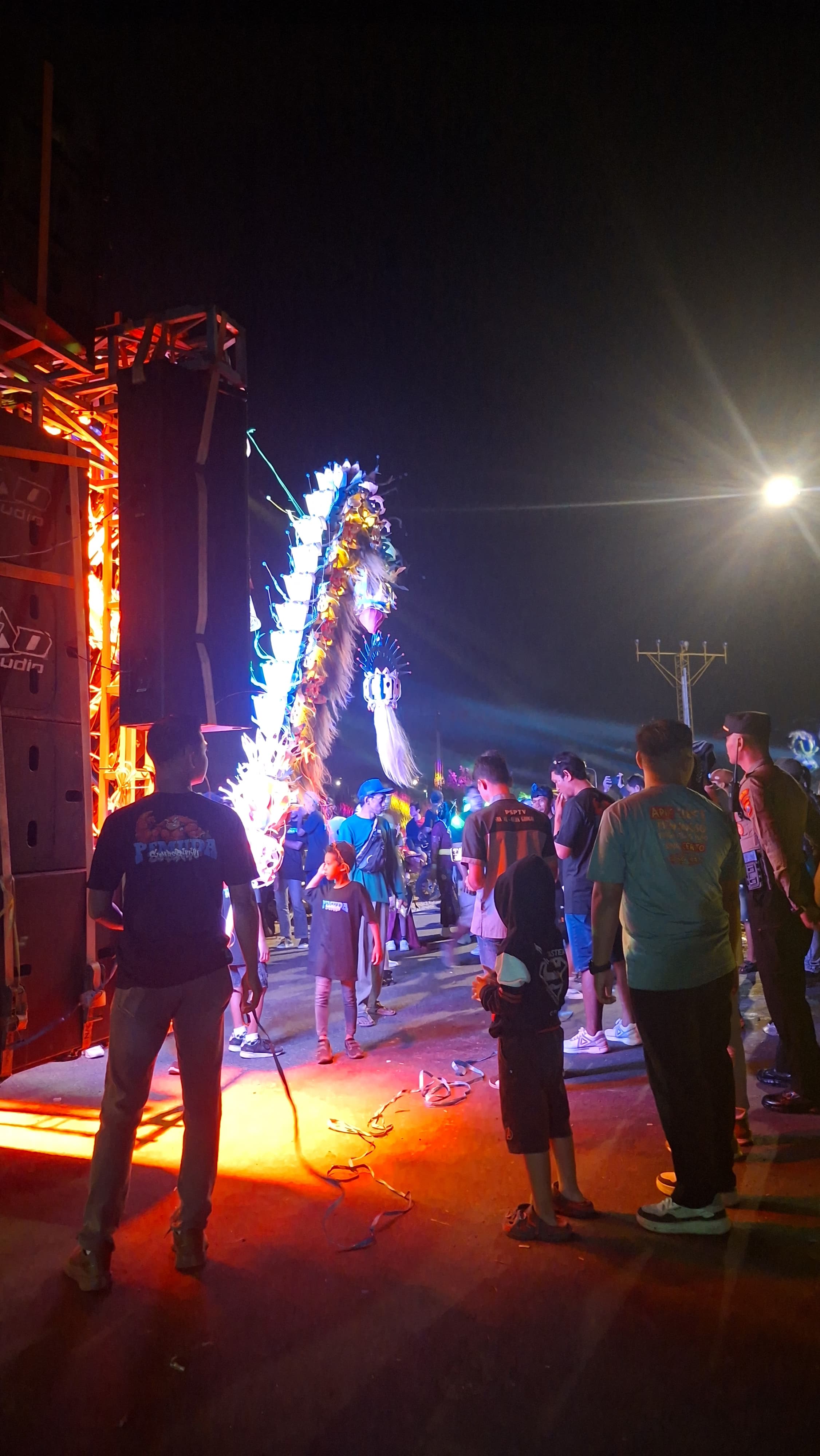 Pengamanan kegiatan Karnaval Horeg